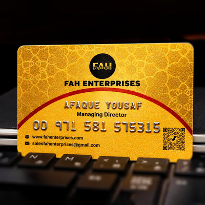 New Premium Embossed Visiting Cards